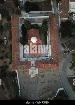 Il greco risultae drone di vela Foto Stock