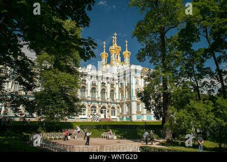 Palazzo di Caterina San Pietroburgo, Russia Foto Stock