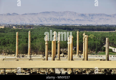 Persepolis / Iran - 30 SET 2012: Persepolis è la capitale dell'antico impero in Iran Foto Stock