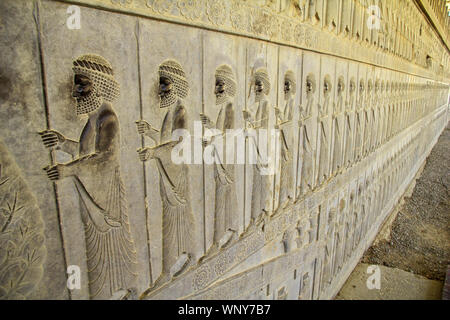 Persepolis / Iran - 30 SET 2012: Persepolis è la capitale dell'antico impero in Iran Foto Stock