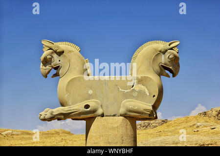 Persepolis / Iran - 30 SET 2012: Persepolis è la capitale dell'antico impero in Iran Foto Stock