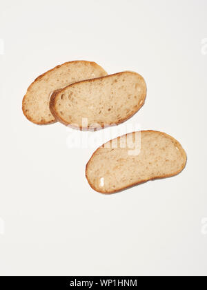 Fette di pane di pasta acida Foto Stock