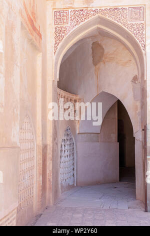 Complesso del santuario di Abd Samad, Moschea Jameh, 1304, Natanz Natanz, County, Provincia di Isfahan, Iran Foto Stock