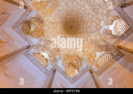 Complesso del santuario di Abd Samad, Moschea Jameh, 1304, Natanz Natanz, County, Provincia di Isfahan, Iran Foto Stock