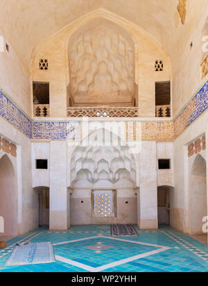 Complesso del santuario di Abd Samad, Moschea Jameh, 1304, Natanz Natanz, County, Provincia di Isfahan, Iran Foto Stock