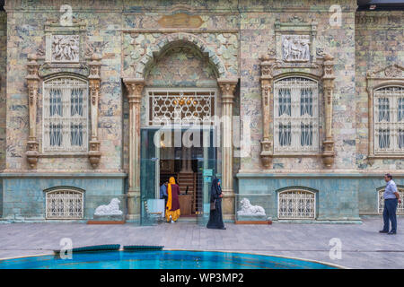 Palazzo verde, 1929, Palazzo Saadabad, Teheran, Iran Foto Stock