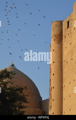 Hazrat storico-ho Imam complessa, Shakhrisabz, southeastern Uzbekistan Foto Stock