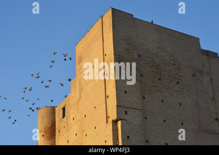 Hazrat storico-ho Imam complessa, Shakhrisabz, southeastern Uzbekistan Foto Stock