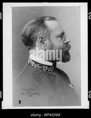 John Philip Sousa, testa e spalle ritratto, Profilo destro Foto Stock