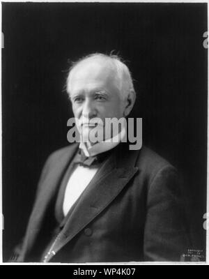 John Tyler Morgan, 1824-1907, busto ritratto, rivolto verso sinistra Foto Stock