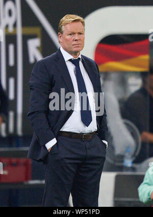 Amburgo, Germania. 06 Sep, 2019. Ronald KOEMAN, NL Trainer half-size, ritratto, GERMANIA - PAESI BASSI 2-4 Football Euro 2021 qualifica stagione 2019/2020, EM-Qualifikation Gruppo C ad Amburgo in Germania, Settembre 06, 2019. © Peter Schatz / Alamy Live News Foto Stock