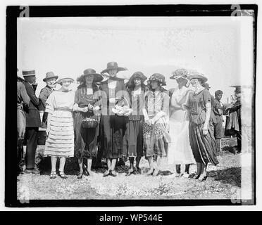 Junior League a Horse Show, 1921, 5/14/21 Foto Stock