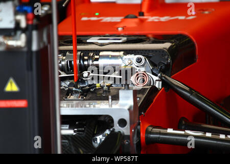 Monza (MB), Italia. 07Th Sep, 2019. FERRARI SF90 durante il Grand Prix di Heineken Italia 2019 - venerdì - Libere 1 e 2 - Campionato di Formula 1 - Credit: LPS/Alessio De Marco/Alamy Live News Foto Stock