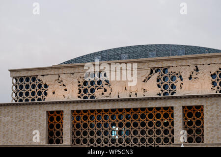 Mosca, Russia, 06 settembre 2019. Piscina olimpionica e Aquatics Centre al Luzhniki Sports Complex di Mosca Foto Stock