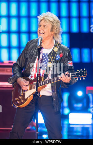 John Parr in concerto al top del top 2019 Sopot Festival in Opera Lesna (foresta Opera) in Sopot, Polonia. Il 13 agosto 2019 © Wojciech Strozyk / Alamy Foto Stock