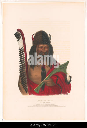 Kish-Ke-Kosh, una volpe brave / A.H.; tracciata, stampati e colorati a I.T. Bowens stabilimento litografico n. 94 Noce San Foto Stock