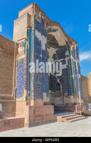 La Moschea Blu, 1465, Tabriz, Est Azerbaigian provincia, Iran Foto Stock