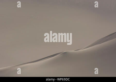 Design creato da dune a Mingsha Shan Geopark, Dunhuang, Cina Foto Stock