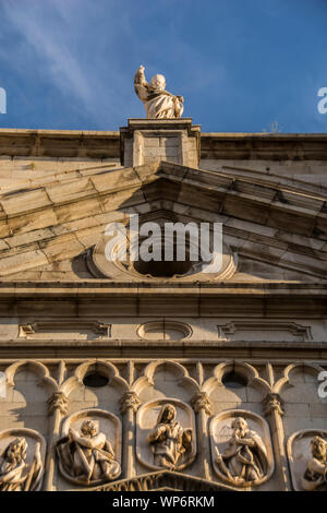 Foto esterna della Cattedrale di Toledo, Toledo, Spagna Foto Stock