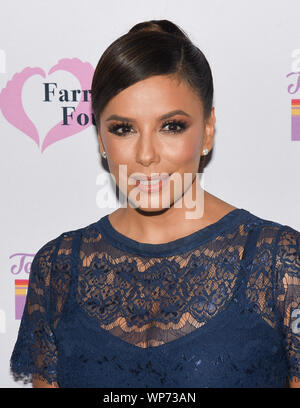 Beverly Hills, Stati Uniti d'America. 06 Sep, 2019. Eva Longoria assiste al Farrah Fawcett Foundation "Tex-Mex Fiesta' onorare Marcia Cross a Wallis Annenberg Center for the Performing Arts di Beverly Hills, in California, il 6 settembre 2019. Credito: la foto di accesso/Alamy Live News Foto Stock