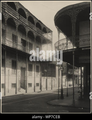 Le Petre, casa di Turk, Dauphine Street, New Orleans Foto Stock