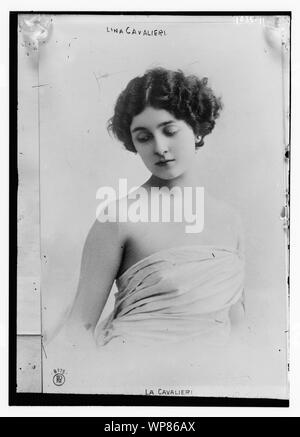 Lina Cavalieri Foto Stock
