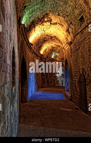 Interno di Arenes di Nimes. Credit: Mlbariona/Alamy Stock Photo Foto Stock