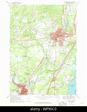 New York NY Saratoga Springs 129389 1967 24000 Restauro Foto Stock