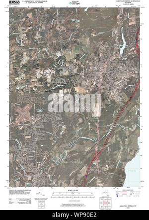 New York NY Saratoga Springs 20100415 TM il restauro Foto Stock