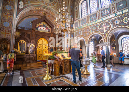 Foros. Crimea - 9 giugno. 2019 Chiesa della Resurrezione Foto Stock