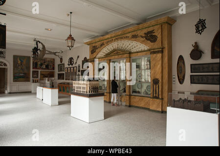 Das Museo Carnavalet ist ein städtisches Pariser Museum im Stadtteil Marais, in der Rue de Sévigné Nr. 23, 3. Arrondissement, das der Stadtgeschichte Foto Stock