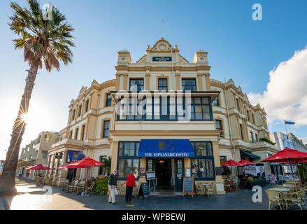 L'Hotel Esplanade, Devonport, Auckland, Isola del nord, Nuova Zelanda Foto Stock