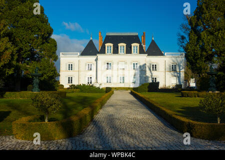 In Francia, in Loiret (45), Saint Ay, La Herse castle Foto Stock