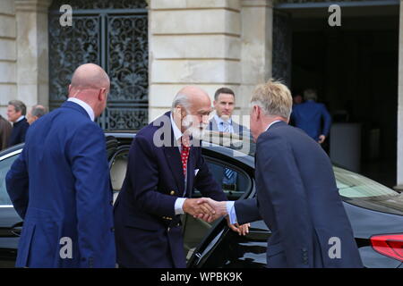 Il Concours patrono S.A.R. il Principe Michael del Kent, Concours di eleganza 2019, Hampton Court Palace, East Molesey Surrey, Inghilterra, Gran Bretagna, Regno Unito, Europa Foto Stock