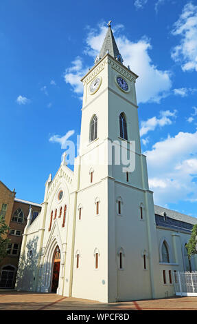 Torre di San Augustin de Laredo Cattedrale - Laredo, Texas Foto Stock