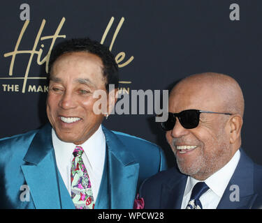 Premiere di Showtime 'Hitsville: la realizzazione della Motown' presso l'Harmony oro a Los Angeles, la California il 8 agosto 2019 con: Smokey Robinson, Berry Gordy dove: Los Angeles, California, Stati Uniti quando: 09 Ago 2019 Credit: Sheri Determan/WENN.com Foto Stock