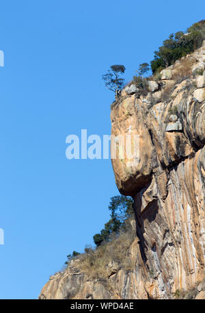 Paesaggio nel sud-ovest del Madagascar (vicino alla porta del sud) Foto Stock