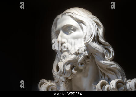 Il busto del Salvatore, Salvator Mundi Foto Stock