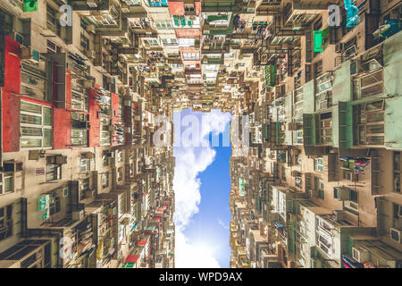 Yichang edificio in Hong Kong, Cina Foto Stock