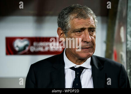 Head Coach di Fernando Santos Portogallo Foto Stock