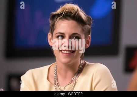 Kristen Stewart assiste la conferenza stampa di 'L'Aeronauts' durante la quarantaquattresima Toronto International Film Festival, tiff, a Toronto, Canada, il 08 settembre 2019. | Utilizzo di tutto il mondo Foto Stock