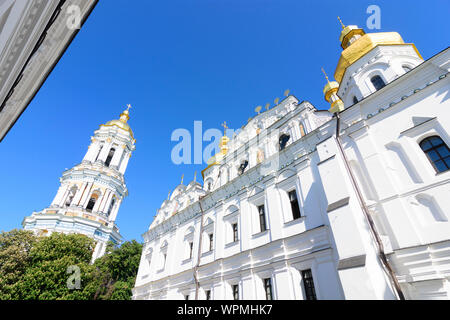 Kiev Kiev: Cattedrale della Dormizione, a Pechersk Lavra (monastero delle Grotte, storico cristiano ortodosso monastero in , di Kiev, Ucraina Foto Stock