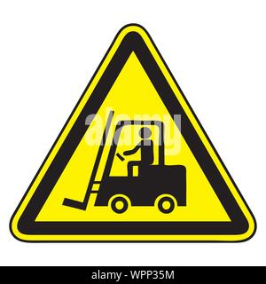 Carrello elevatore Illustrazione Vettoriale