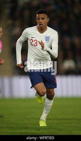 MASON GREENWOOD, INGHILTERRA U21, 2019 Foto Stock