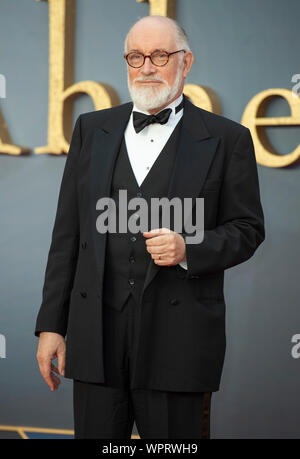 Londra, Regno Unito. 09Sep, 2019. Londra - Inghilterra - Sep 9: Simon Jones assiste il 'World Premiere di Cavendish Abbey' nel quadrato di Leicester, Londra, Regno Unito il 9 settembre 2019. Gary Mitchell/Alamy Live News Foto Stock