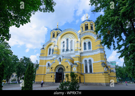 Kiev Kiev: San Volodymyr la cattedrale , in Kiev, Ucraina Foto Stock