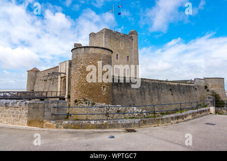 Fouras, Francia - 10 Maggio 2019: Fort Vauban o a un semaforo di Fouras in Fouras Les Bains, Charente-Maritime, Francia Foto Stock