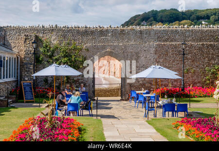 Sidmouth Connaught Gardens, South Devon, Inghilterra, Regno Unito. Foto Stock