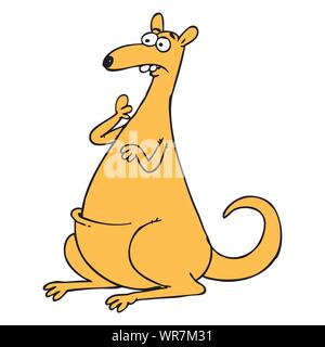 kangoo Illustrazione Vettoriale