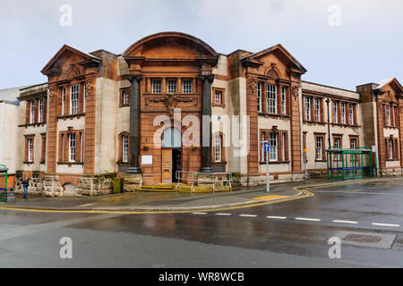 Denbighshire County Council uffici a Ruthin Galles del Nord l'ufficio amministrativo per la contea Consiglio comunale Foto Stock